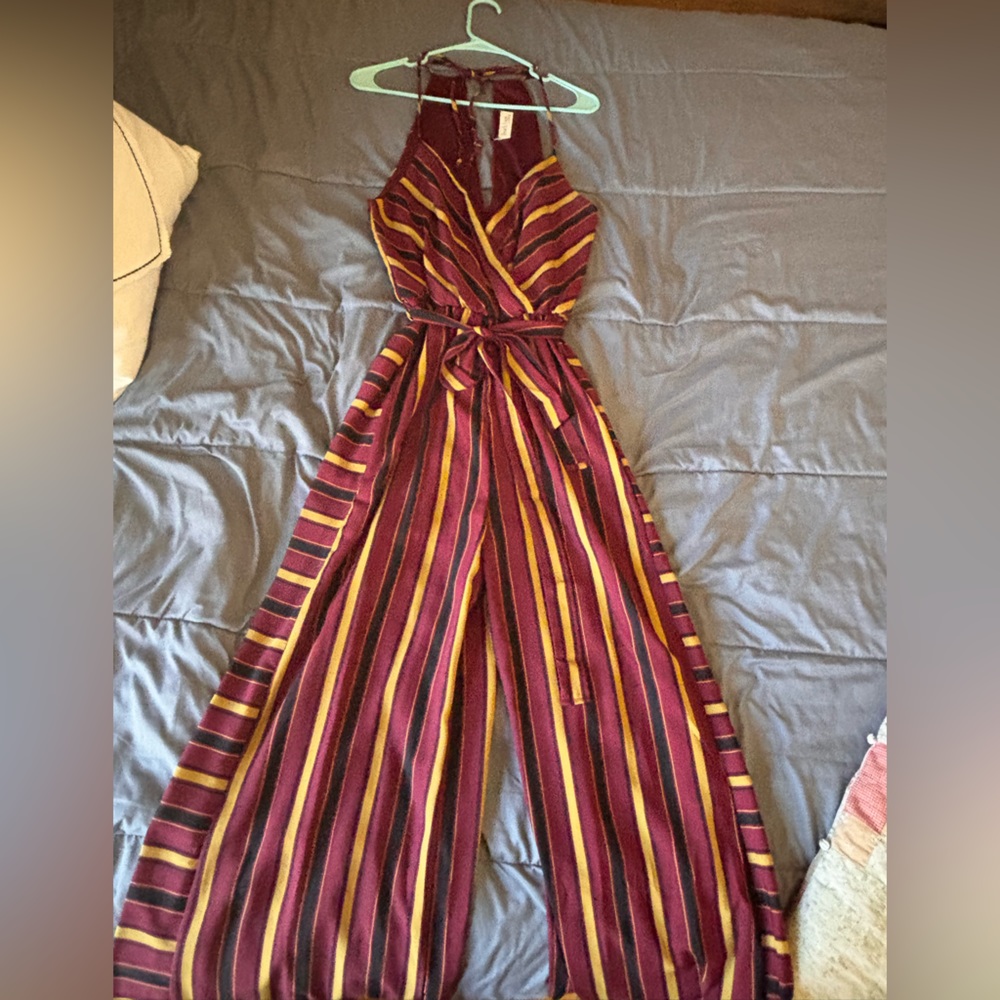 Large Peach Love Jumpsuit